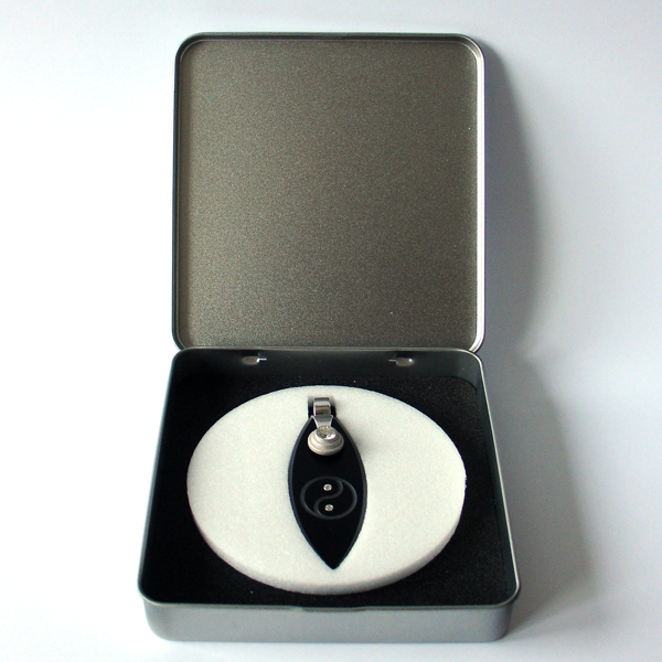 FORMschmuck-Silber Anhänger Yin Yang in Geschenkverpackung