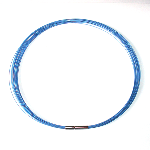 FORMschmuck-Kabel 26fach Farbe hellblau